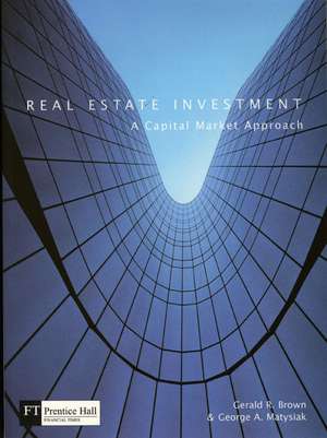 Real Estate Investment de G. Matysiak