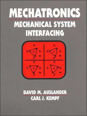 Mechatronics de David M. Auslander