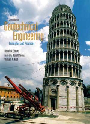 Geotechnical Engineering: Principles and Practices de Donald P. Coduto