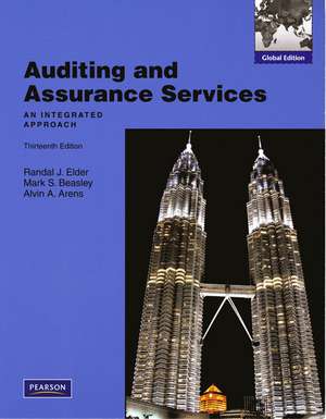 Auditing and Assurance Services: An Integrated Approach: Global Edition de Alvin A Arens