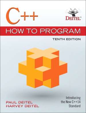 C++ How to Program de Paul Deitel