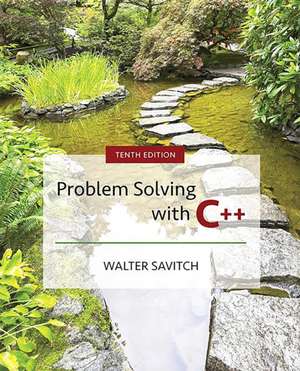Problem Solving with C++ de Walter J. Savitch