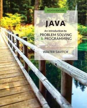 Java de Walter Savitch