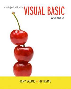 Starting Out with Visual Basic Plus Myprogramminglab with Pearson Etext -- Access Card Package [With Access Code] de Tony Gaddis