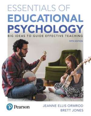 Myeducationlab with Enhanced Pearson Etext -- Access Card -- For Essentials of Educational Psychology de Jeanne Ellis Ormrod