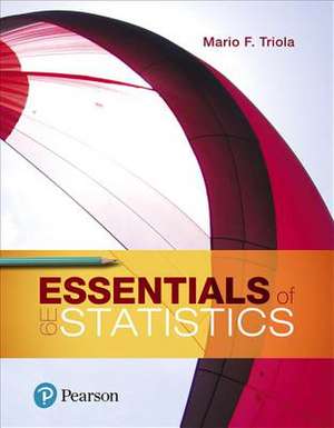 Essentials of Statistics, Books a la Carte Edition de Mario F. Triola