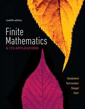 Finite Mathematics & Its Applications Plus Mymathlab with Pearson Etext -- Title-Specific Access Card Package de Larry J. Goldstein