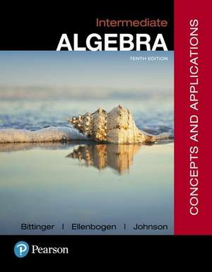 Mylab Math with Pearson Etext -- Standalone Access Card -- For Intermediate Algebra: Concepts and Applications with Integrated Review de Marvin L. Bittinger