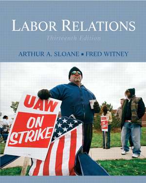 Labor Relations de Arthur A. Sloane