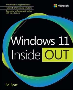 Windows 11 Inside Out de Ed Bott