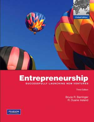 Entrepreneurship de Bruce R. Barringer