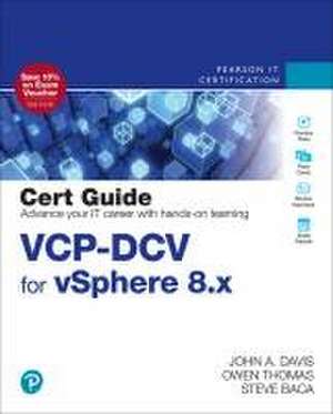 Vcp-DCV for Vsphere 8.X Cert Guide de John Davis