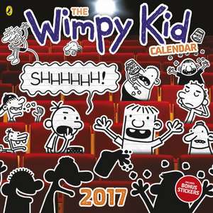 Diary of a Wimpy Kid calendar 2017 de Jeff Kinney