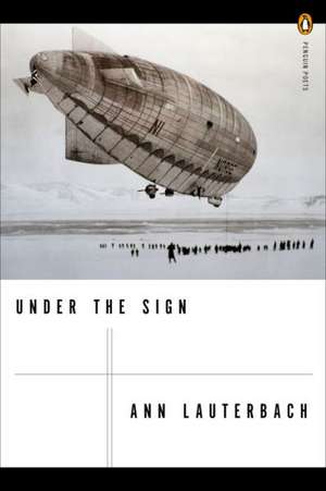 Under the Sign de Ann Lauterbach