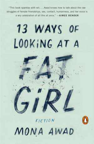 13 Ways of Looking at a Fat Girl: Fiction de Mona Awad