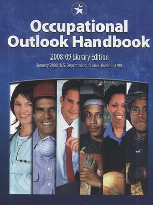 Occupational Outlook Handbook 2008-2009 (Hardcover) de Labor Dept (U S Bureau of Labor Statistics