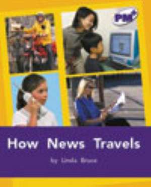 How News Travels PM PLUS Non Fiction Level 20&21 Movement and Grace Purple de Linda Bruce