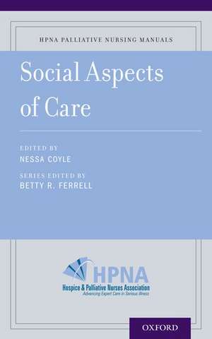 Social Aspects of Care de Nessa Coyle