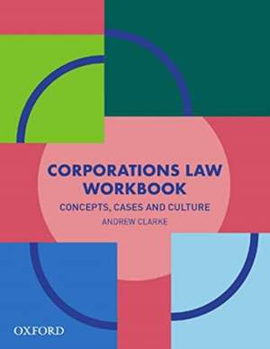 Corporations Law Workbook de Andrew Clarke