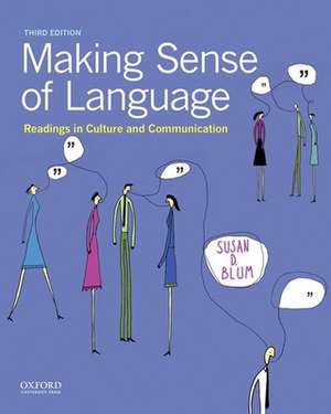 Making Sense of Language de Susan D. Blum