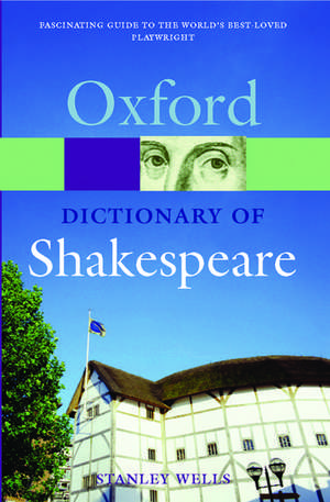 A Dictionary of Shakespeare de Stanley Wells