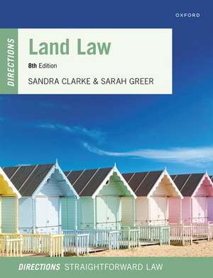 Land Law Directions de Sandra Clarke