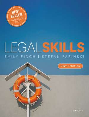 Legal Skills de Emily Finch