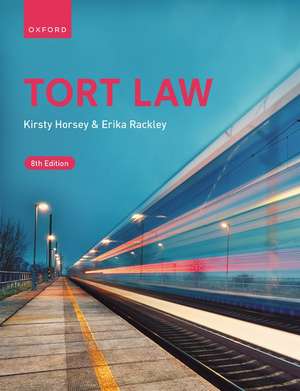 Tort Law de Kirsty Horsey