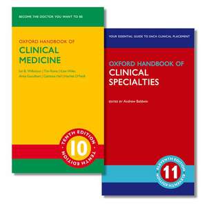 Oxford Handbook of Clinical Medicine and Oxford Handbook of Clinical Specialties de Ian B. Wilkinson