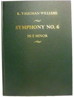 Symphony No. 6 in E minor de Ralph Vaughan Williams