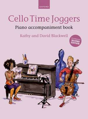 Cello Time Joggers Piano Accompaniment Book de Kathy Blackwell