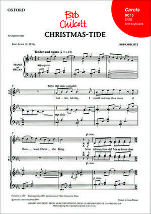 Christmas-tide de Bob Chilcott