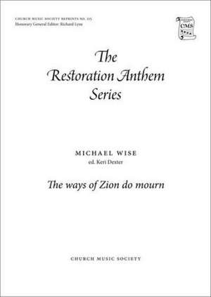 The ways of Zion do mourn de Michael Wise