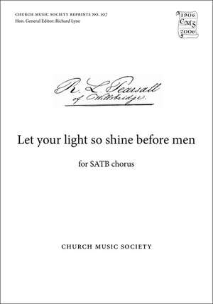 Let your light so shine before men de Robert Pearsall