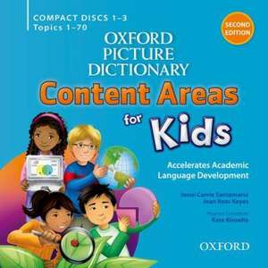 Oxford Picture Dictionary Content Areas for Kids: Audio CDs