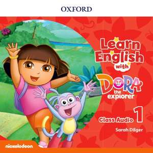 Learn English with Dora the Explorer: Level 1: Class Audio CDs de Oxford Editor