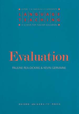 Evaluation de Pauline Rea-Dickins