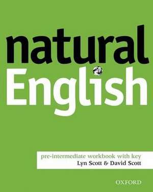 natural English Pre-Intermediate: Workbook without Key de Ruth Gairns