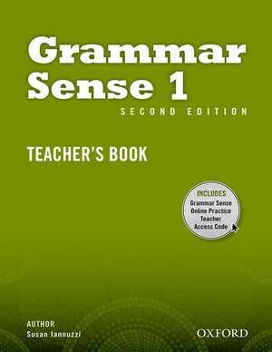 Grammar Sense: 1: Teacher's Book with Online Practice Access Code Card