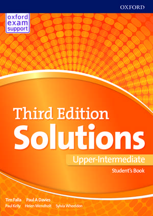 Solutions: Upper Intermediate: Student's Book: Leading the way to success de Paul Davies