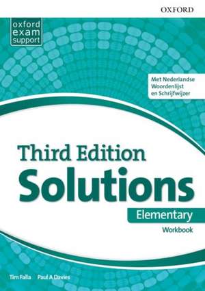 Solutions 3e Elementary Workbook & Online Practice Pack (Netherlands)