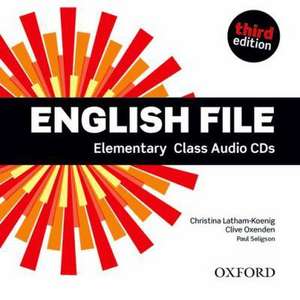 English File third edition: Elementary: Class Audio CDs: The best way to get your students talking de Clive Oxenden