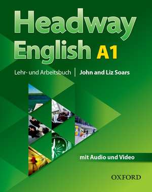 Headway English: A1 Student's Book Pack (DE/AT), with Audio-mp3-CD de John Soars