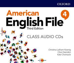 American English File: Level 4: Class Audio CDs