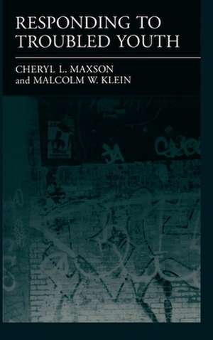 Responding to Troubled Youth de Cheryl L. Maxson