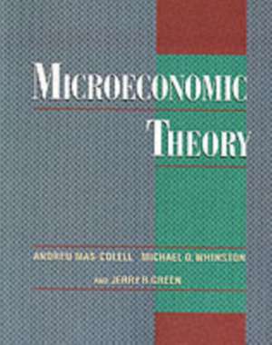 Microeconomic Theory de Andreu Mas-Colell