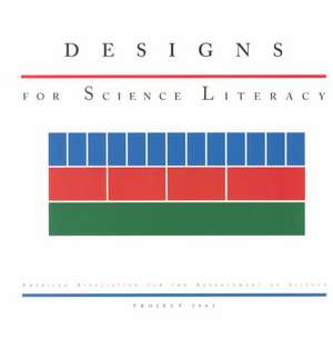 Designs for Science Literacy de American Association for the Advancement