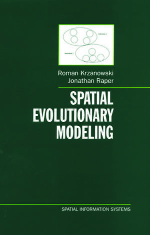 Spatial Evolutionary Modeling de Roman M. Krzanowski