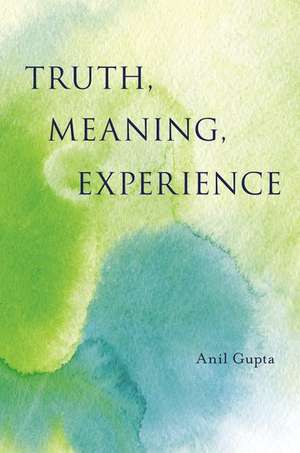 Truth, Meaning, Experience de Anil Gupta