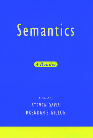 Semantics: A Reader de Steven Davis